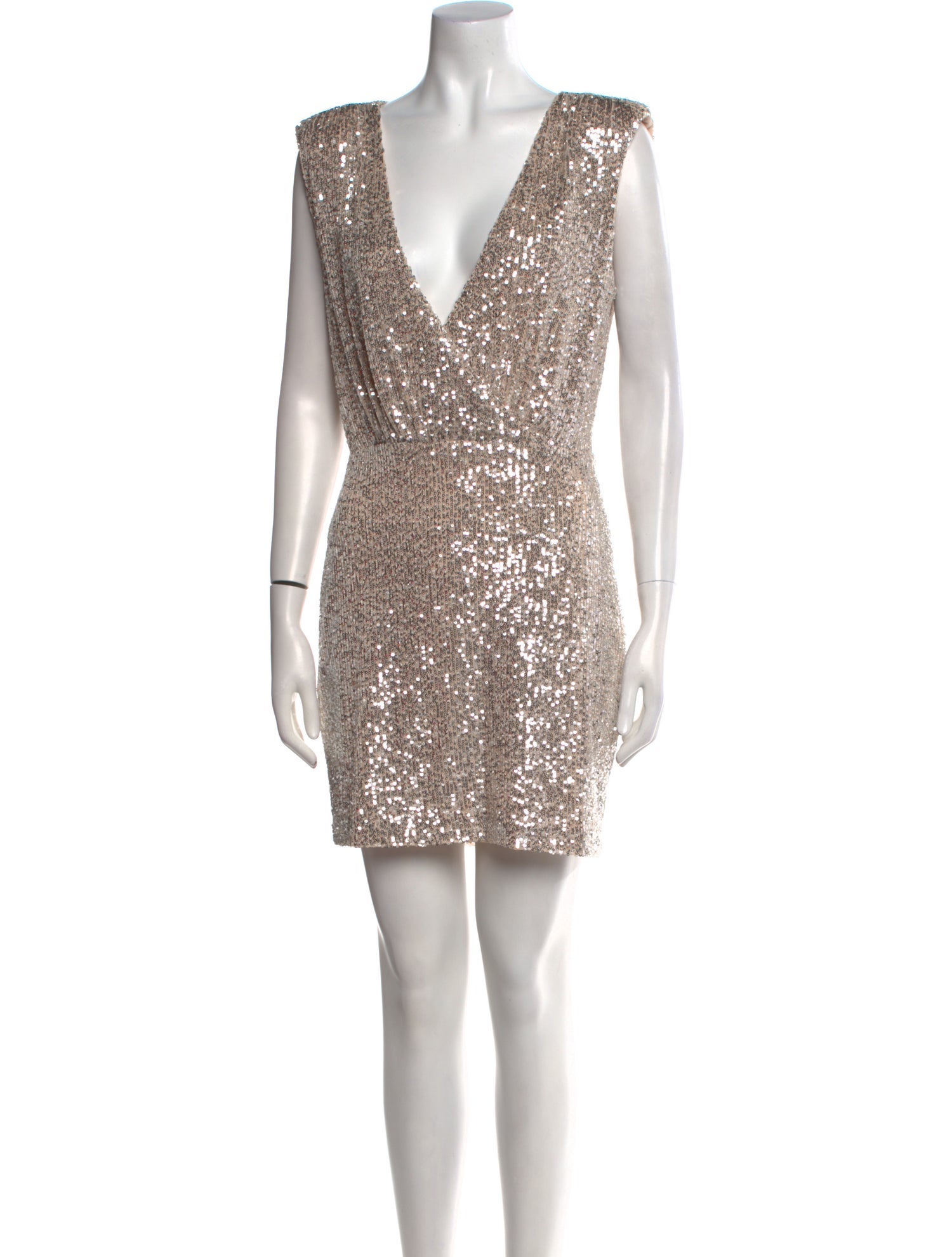 Likely V-Neck Mini Dress