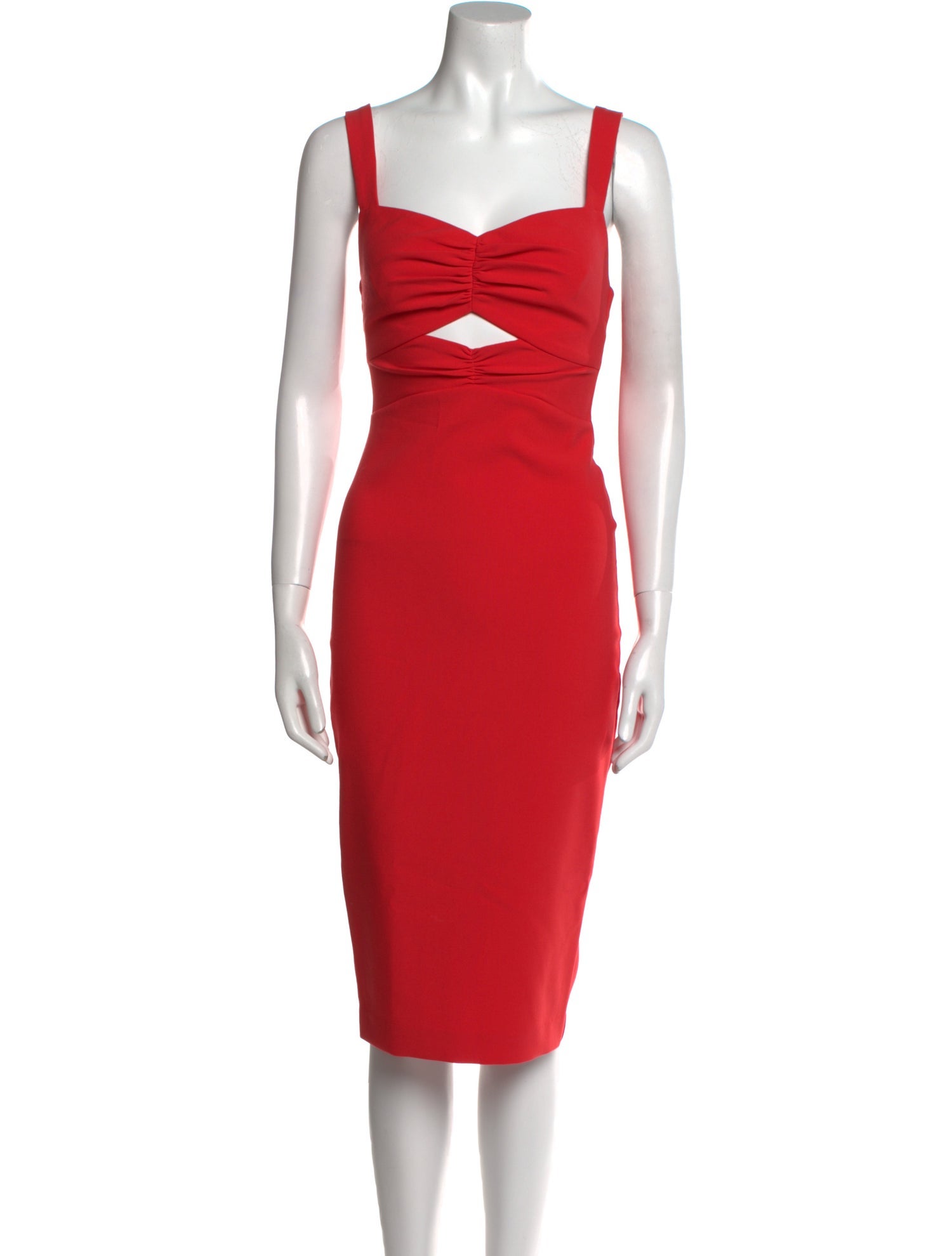 Likely Square Neckline Midi Length Dress