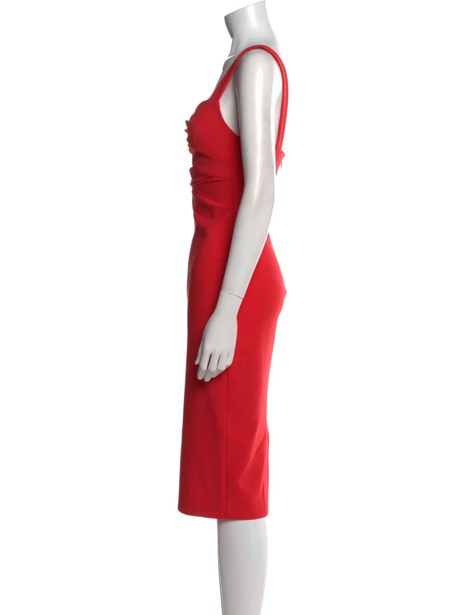Likely Square Neckline Midi Length Dress