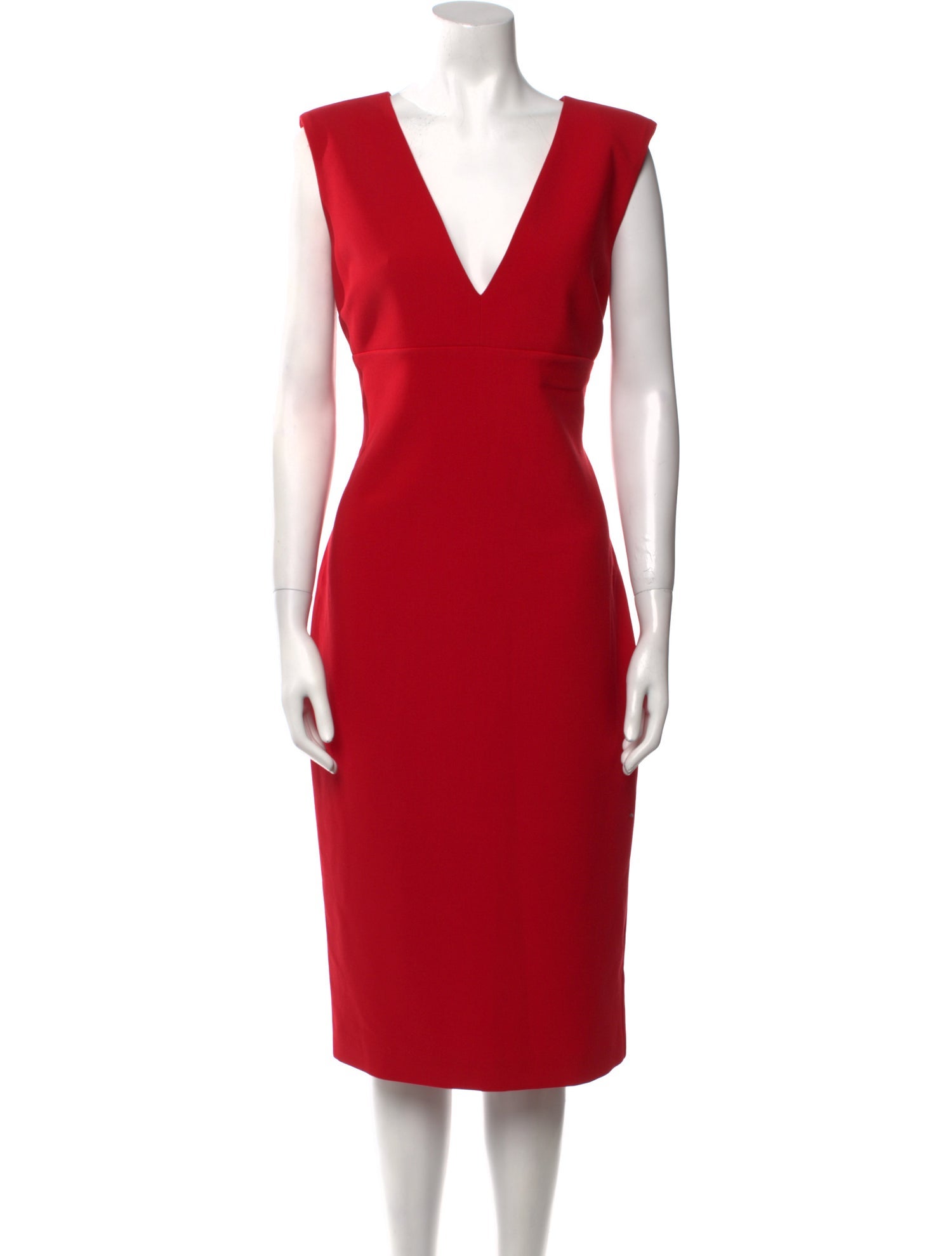 Likely V-Neck Midi Length Dress w/ Tags