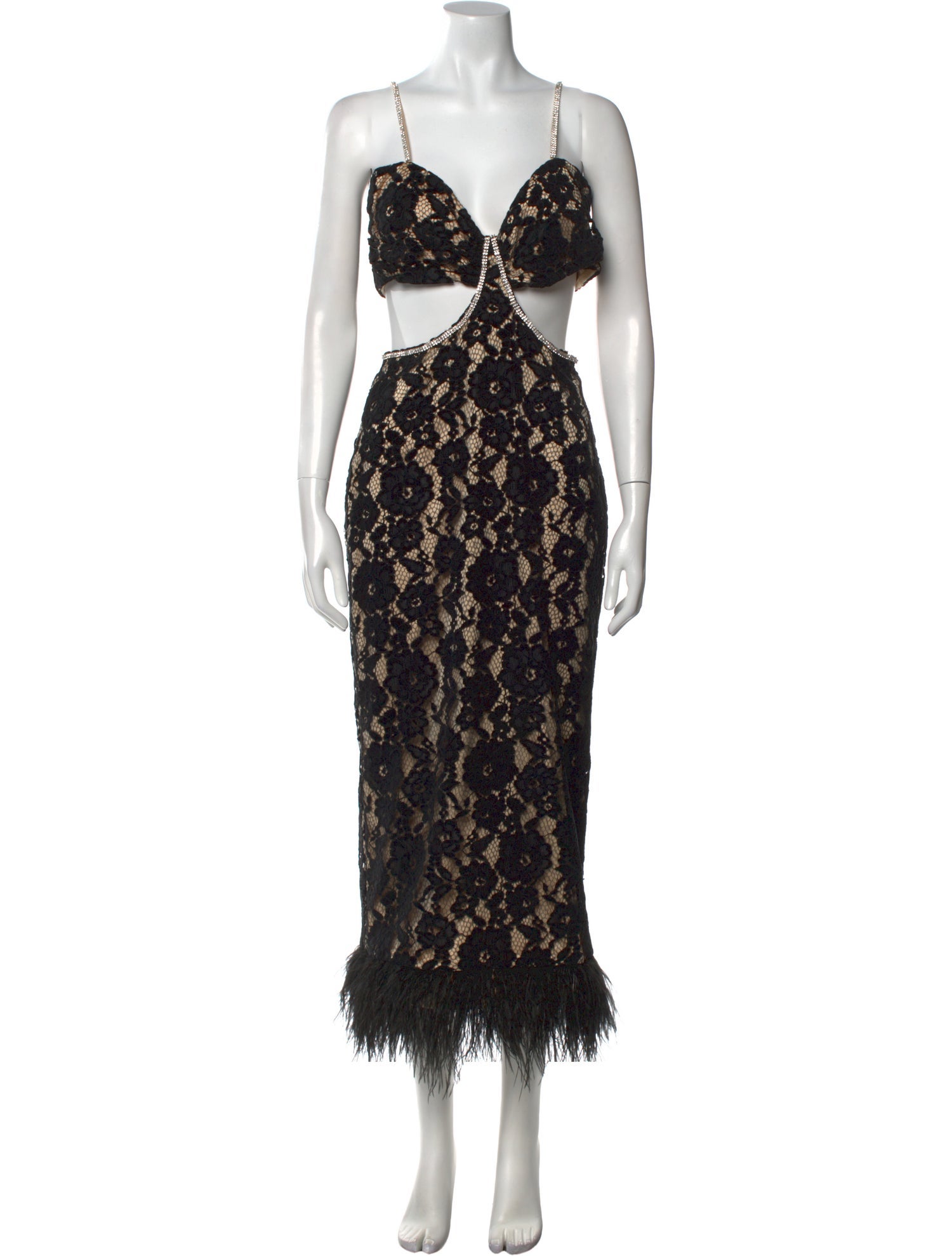 Likely Lace Pattern Midi Length Dress w/ Tags