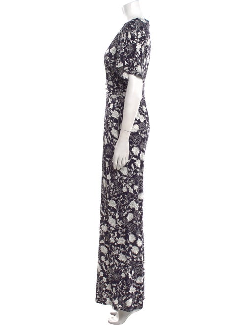 Likely Printed Plunge Neckline Jumpsuit