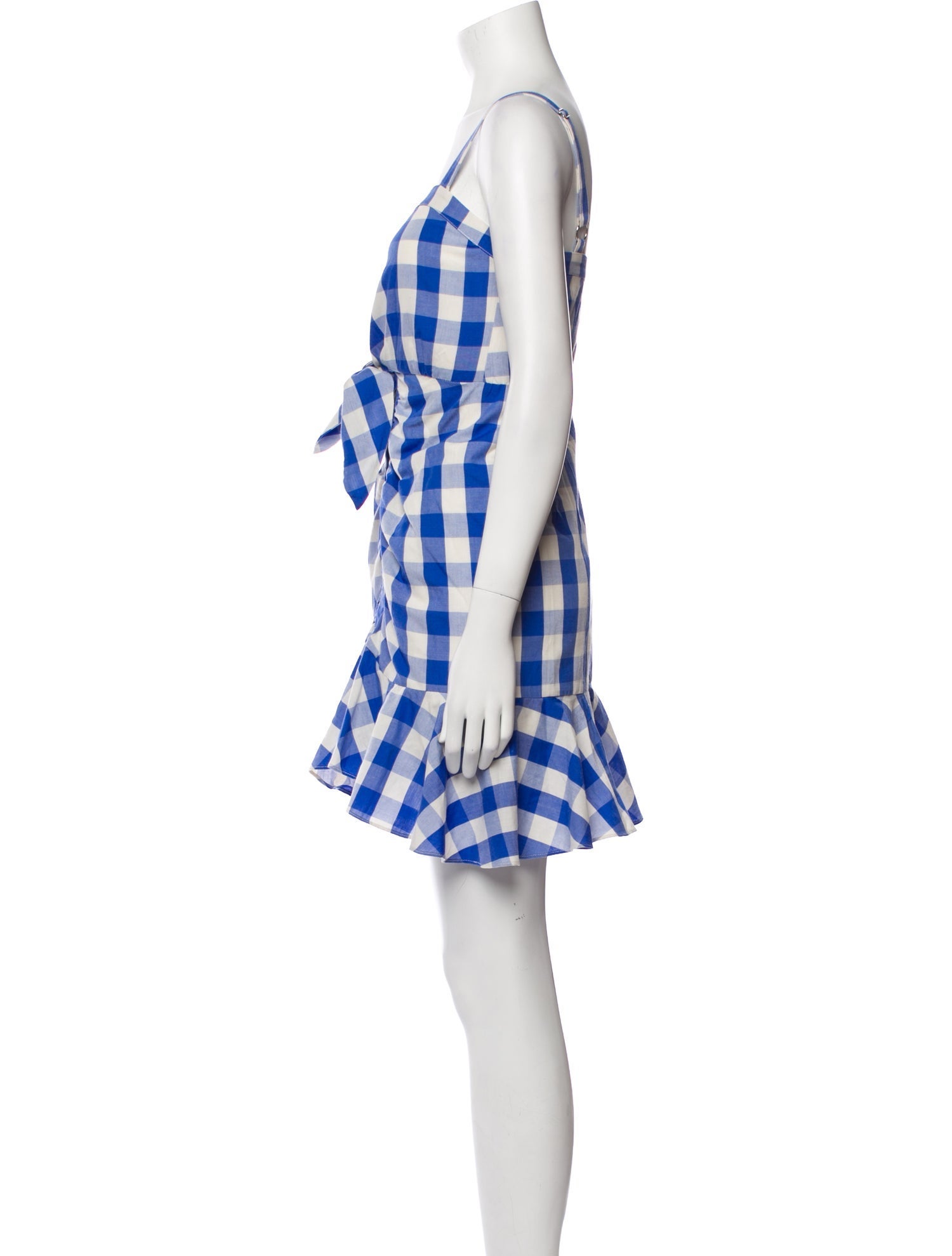 Likely Plaid Print Mini Dress