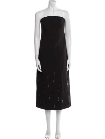 Likely Strapless Midi Length Dress