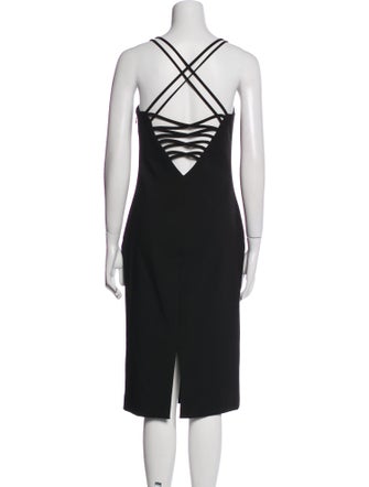 Likely Square Neckline Midi Length Dress