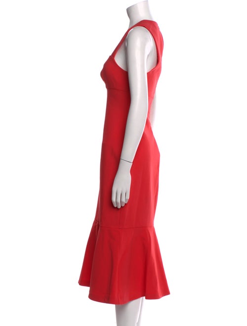 Likely Square Neckline Midi Length Dress