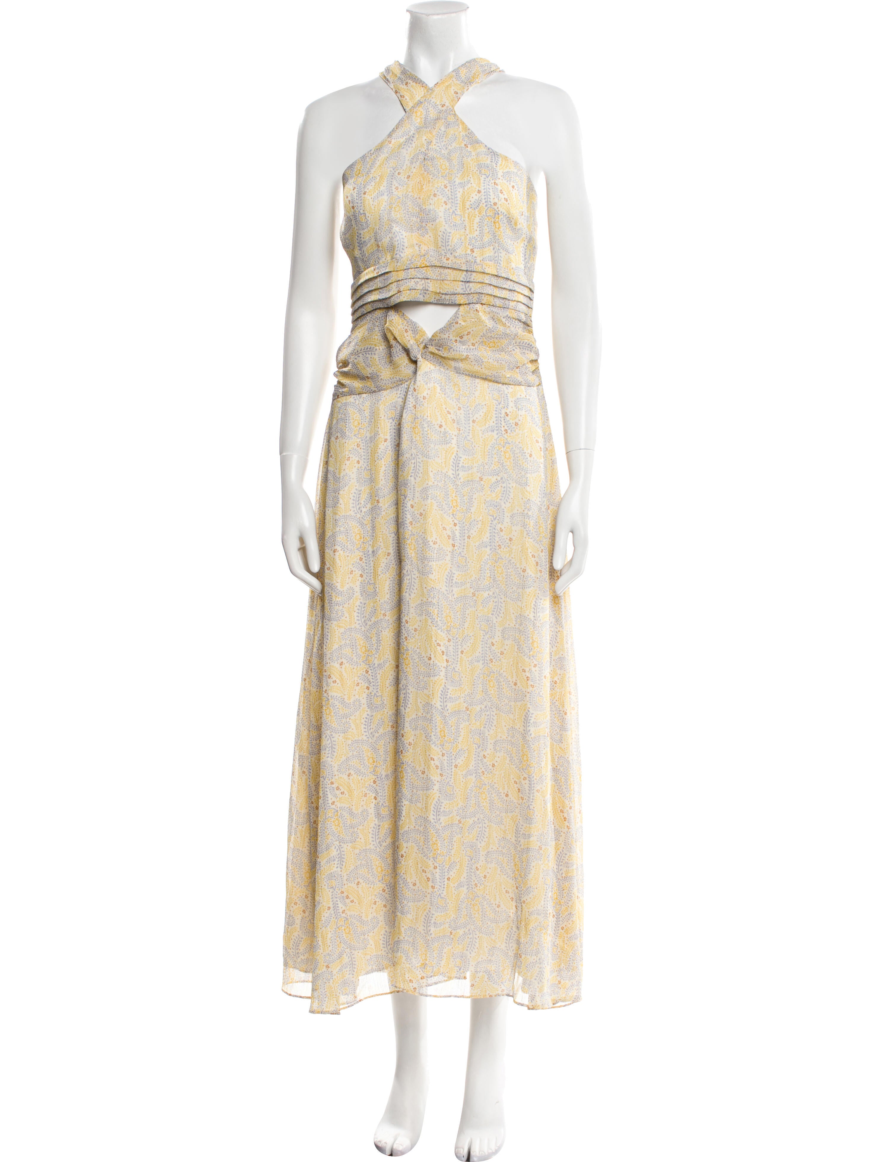 Likely Paisley Print Long Dress