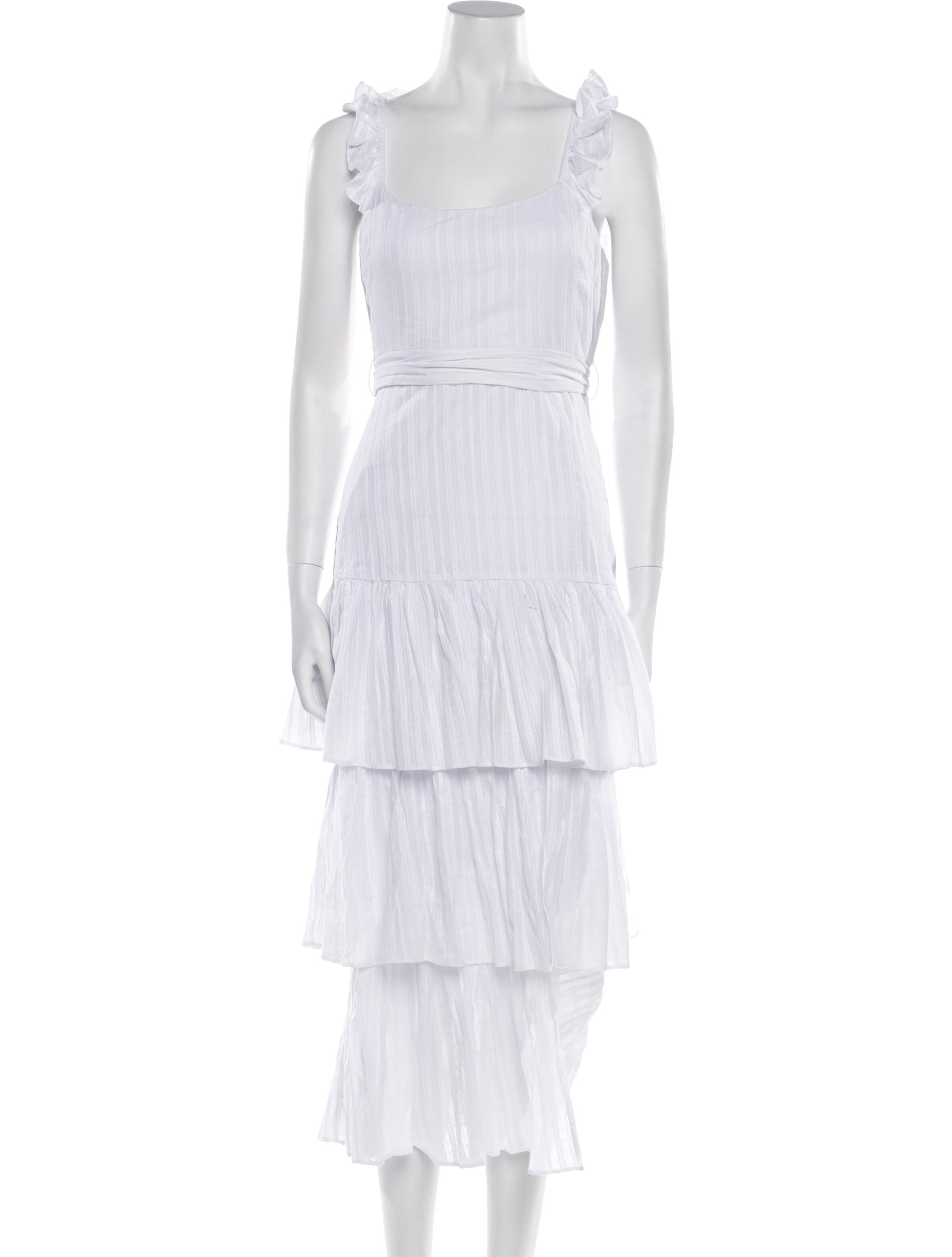 Likely Square Neckline Long Dress