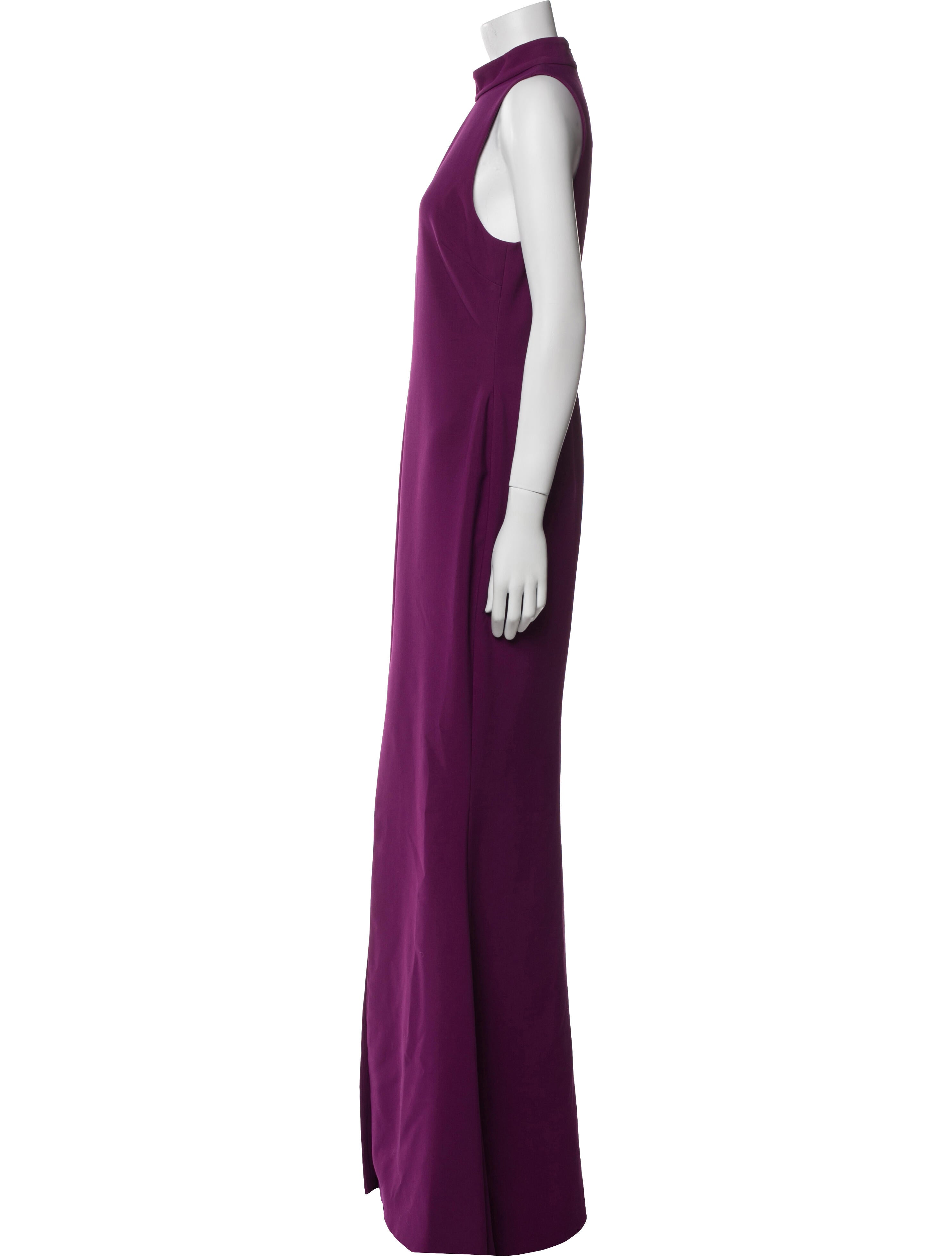 Likely Mock Neck Long Dress