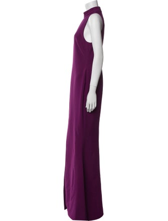 Likely Mock Neck Long Dress