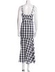 Likely Plaid Print Long Dress