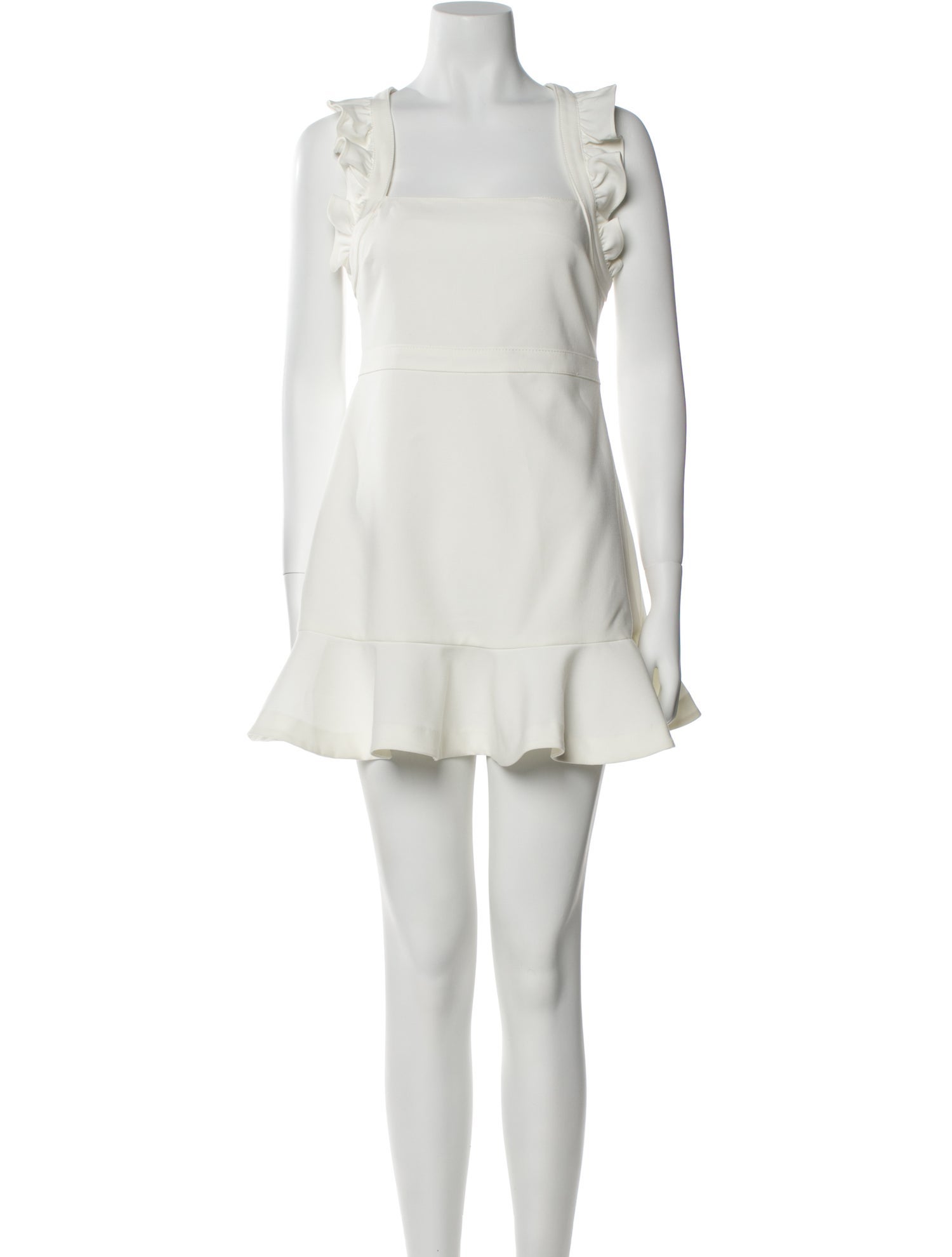 Likely Square Neckline Mini Dress