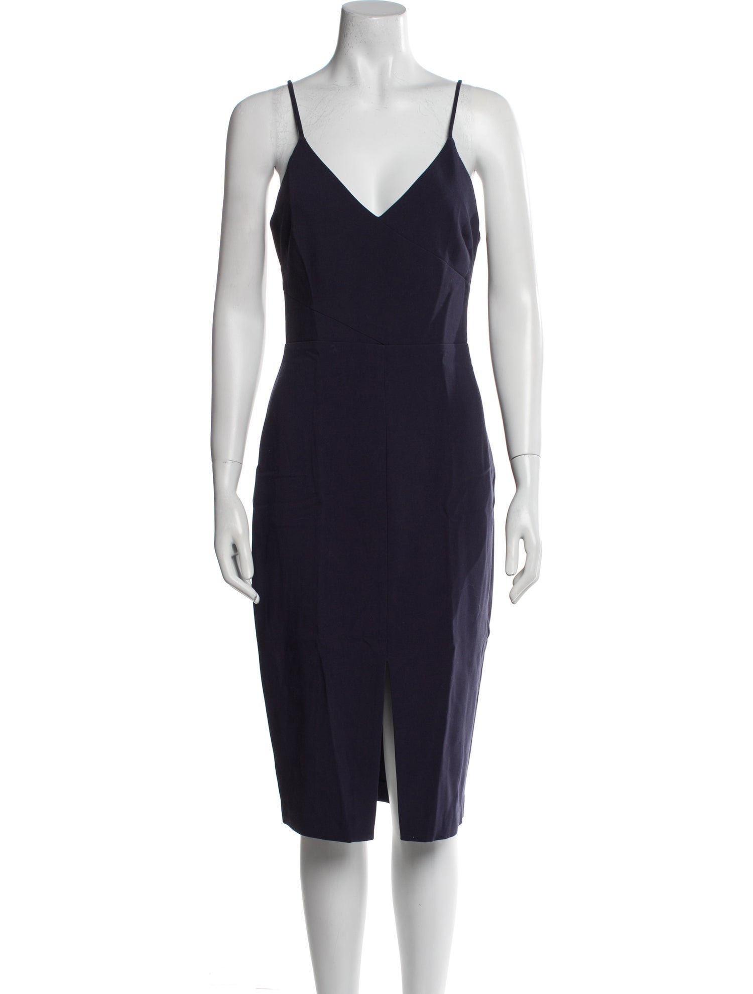 Likely V-Neck Midi Length Dress