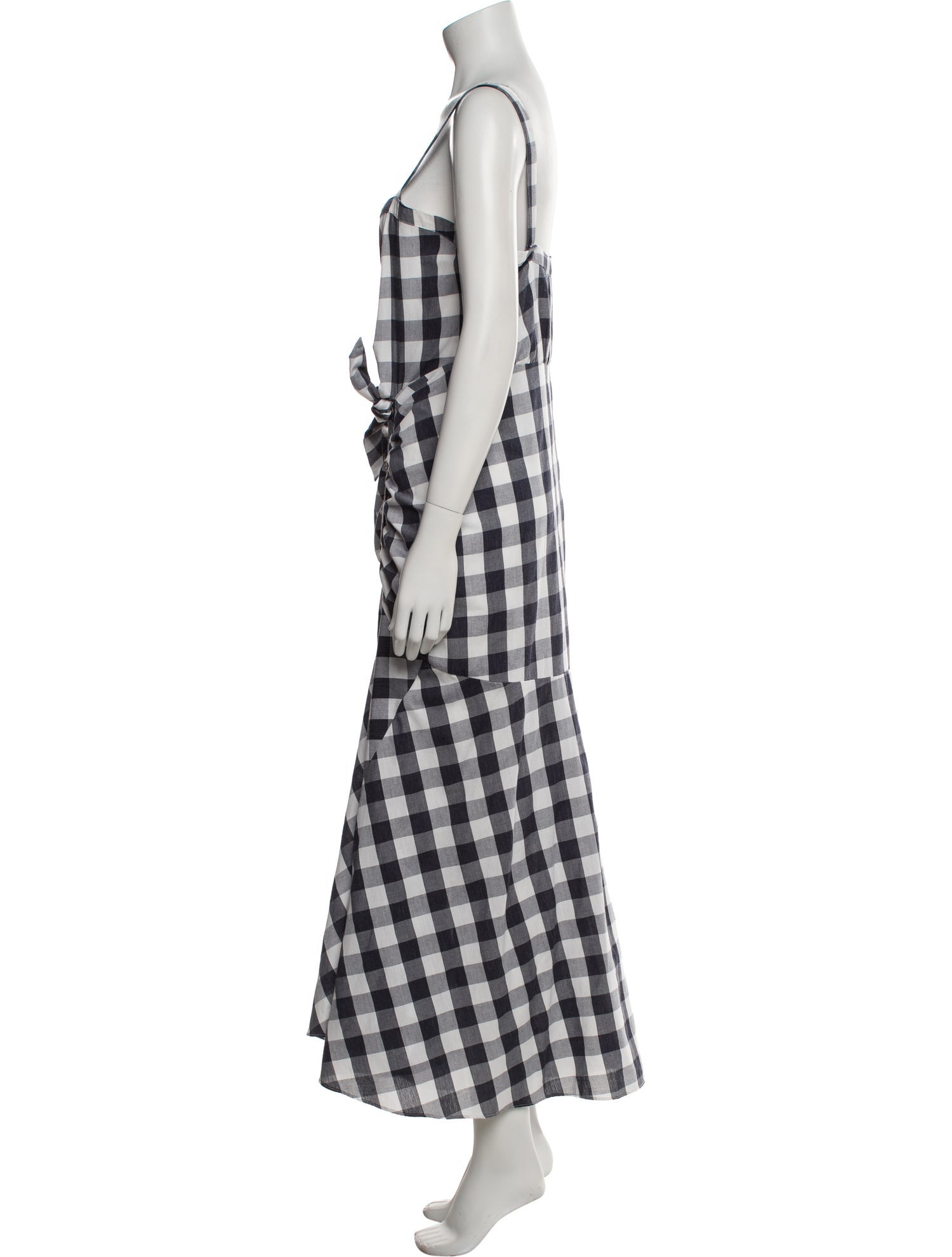 Likely Plaid Print Long Dress
