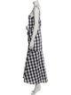 Likely Plaid Print Long Dress