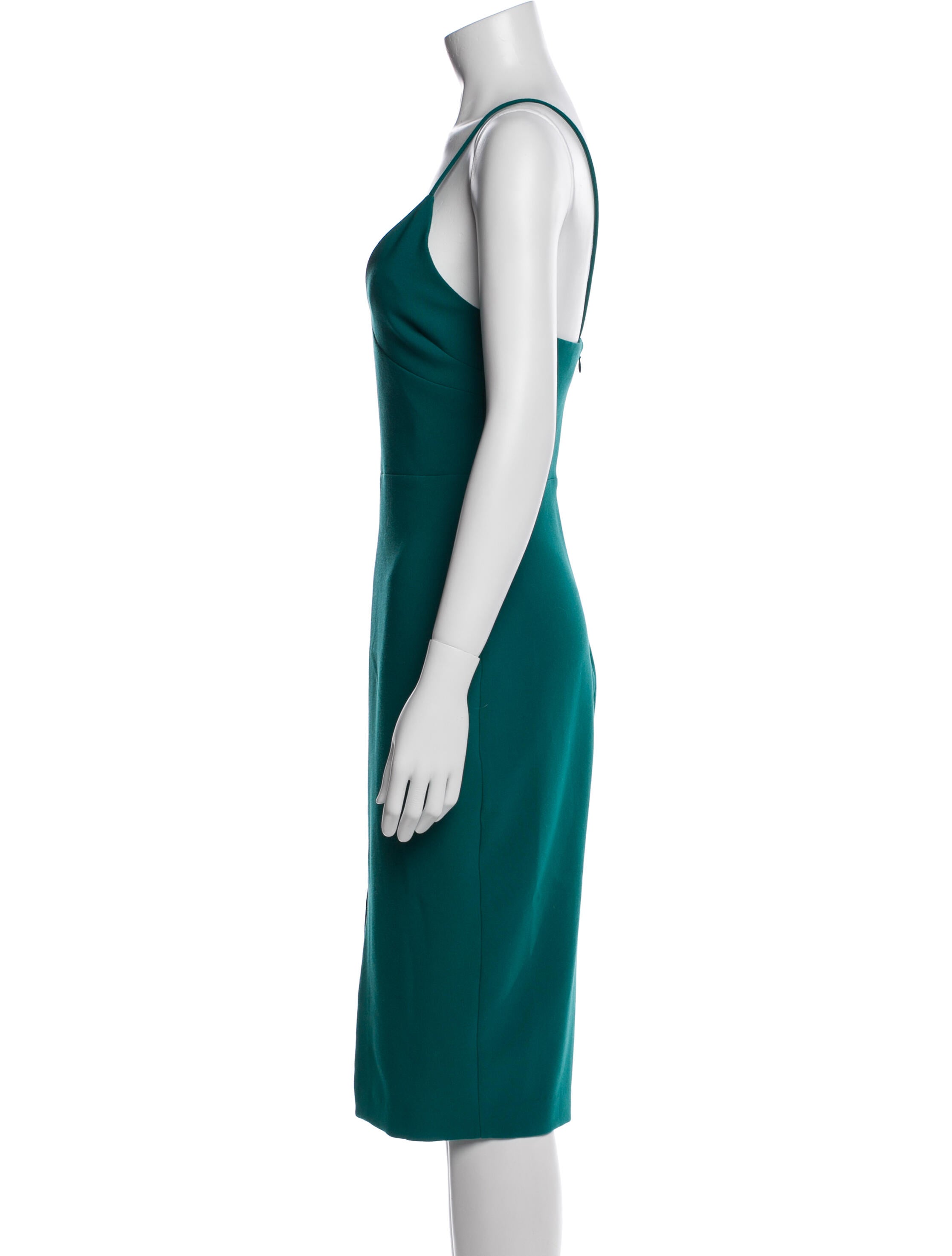 Likely V-Neck Midi Length Dress