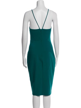Likely V-Neck Midi Length Dress