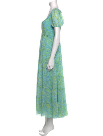 Likely Floral Print Long Dress