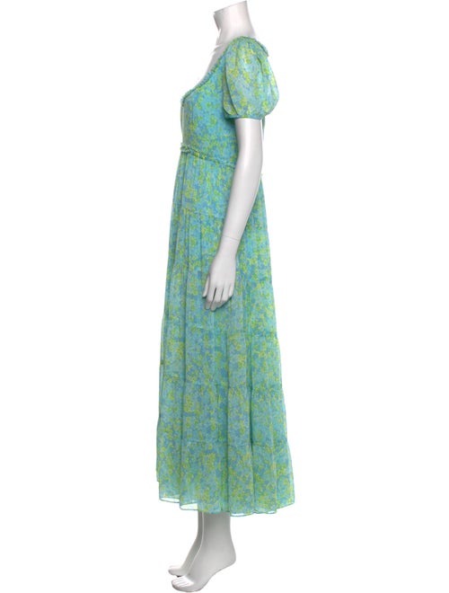 Likely Floral Print Long Dress