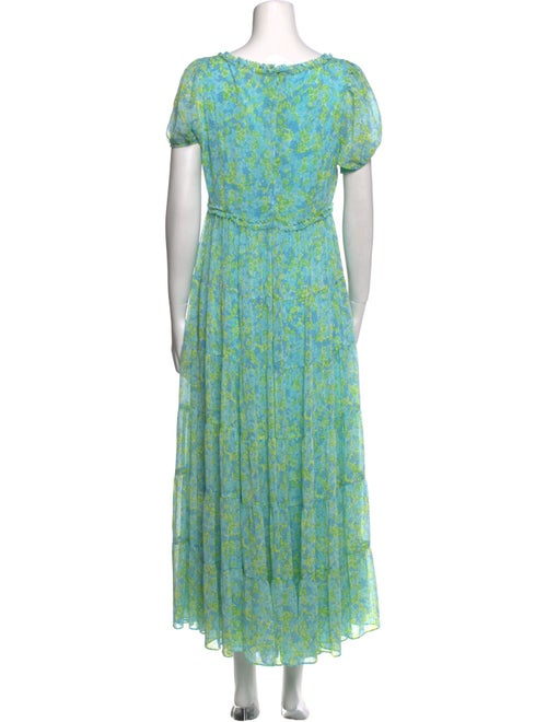 Likely Floral Print Long Dress