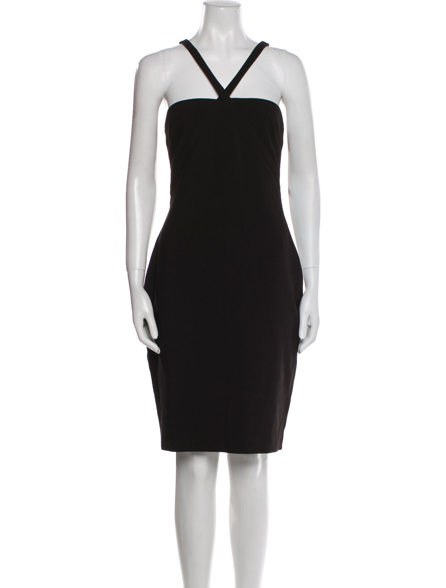 Likely V-Neck Knee-Length Dress