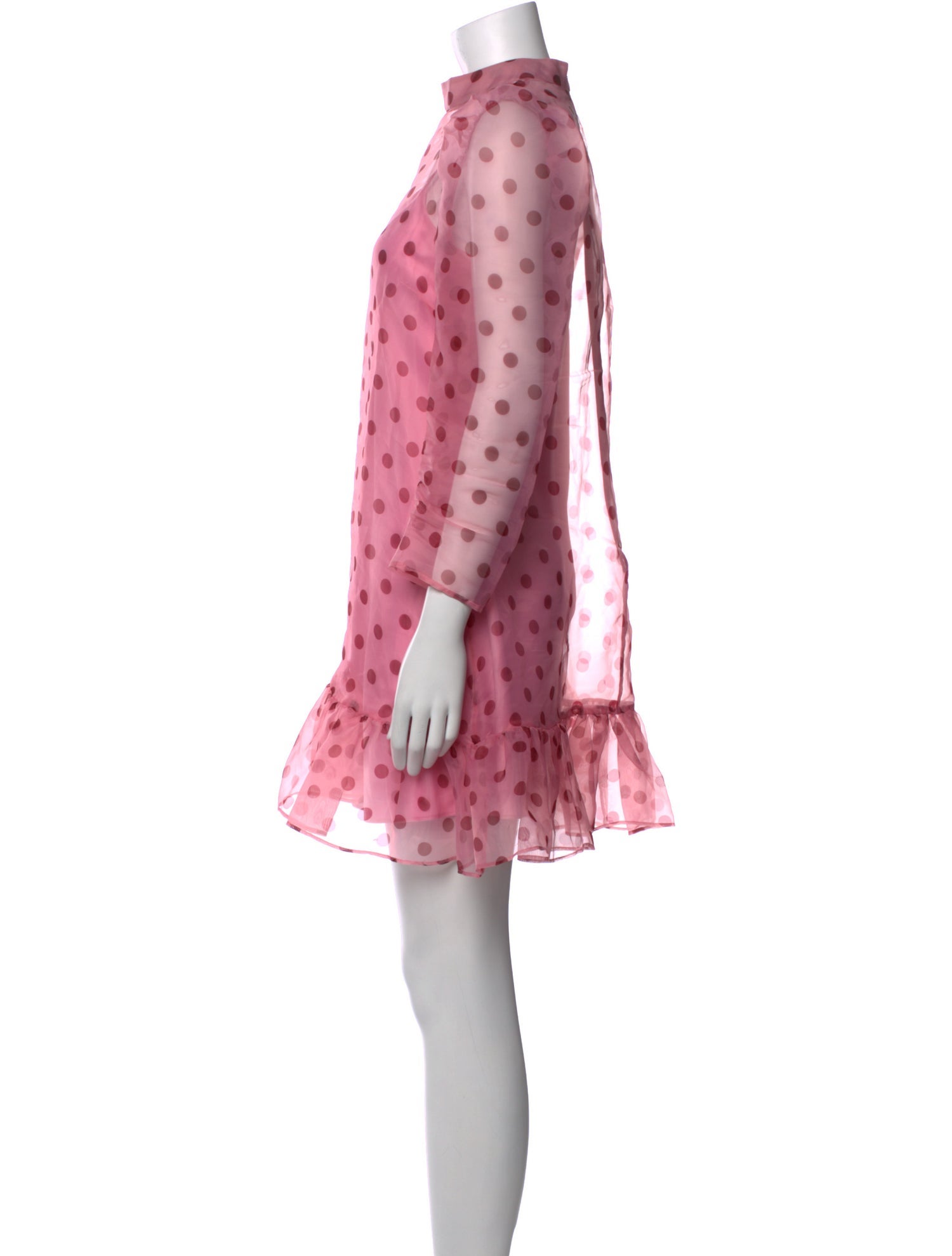 Likely Polka Dot Print Mini Dress