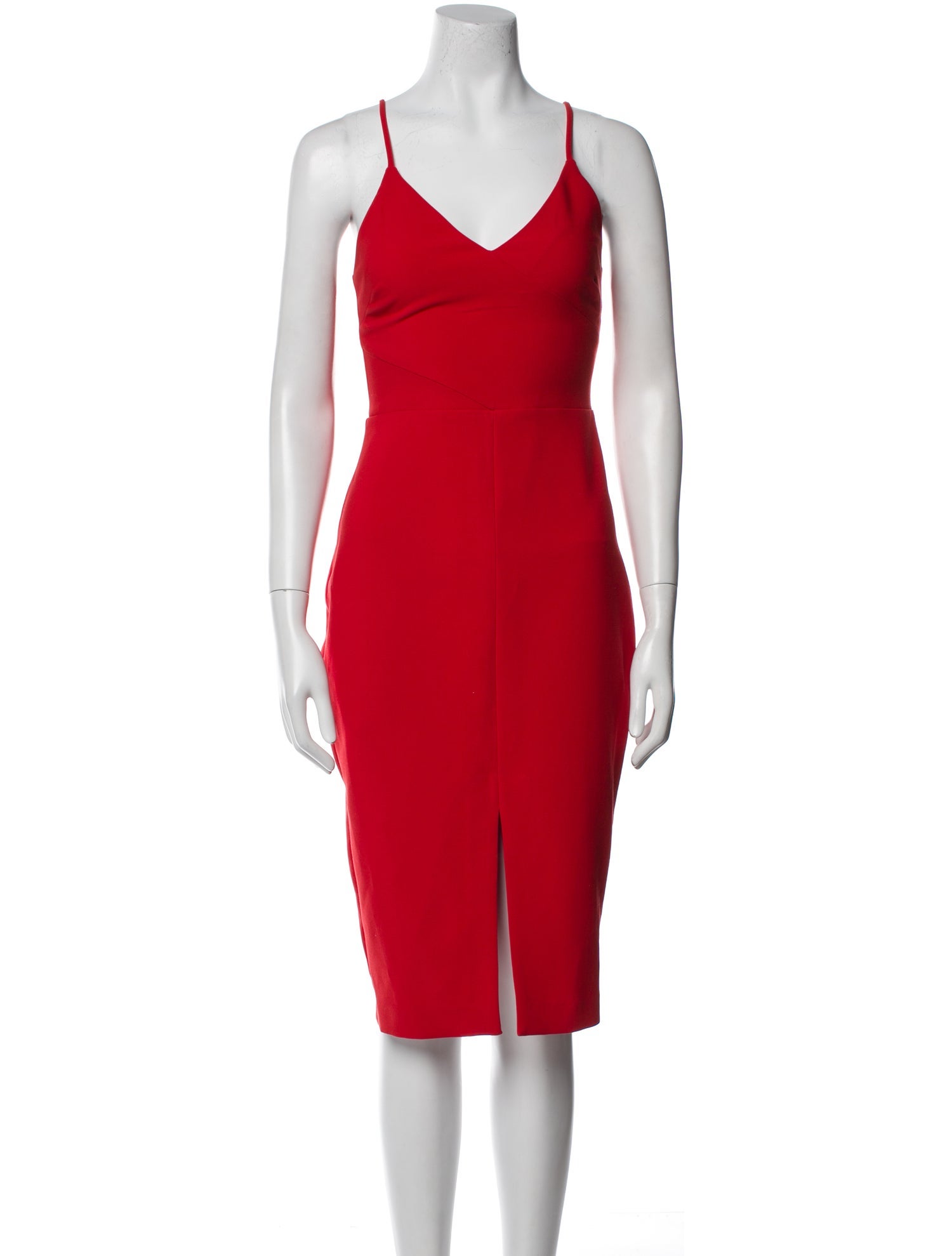 Likely V-Neck Knee-Length Dress