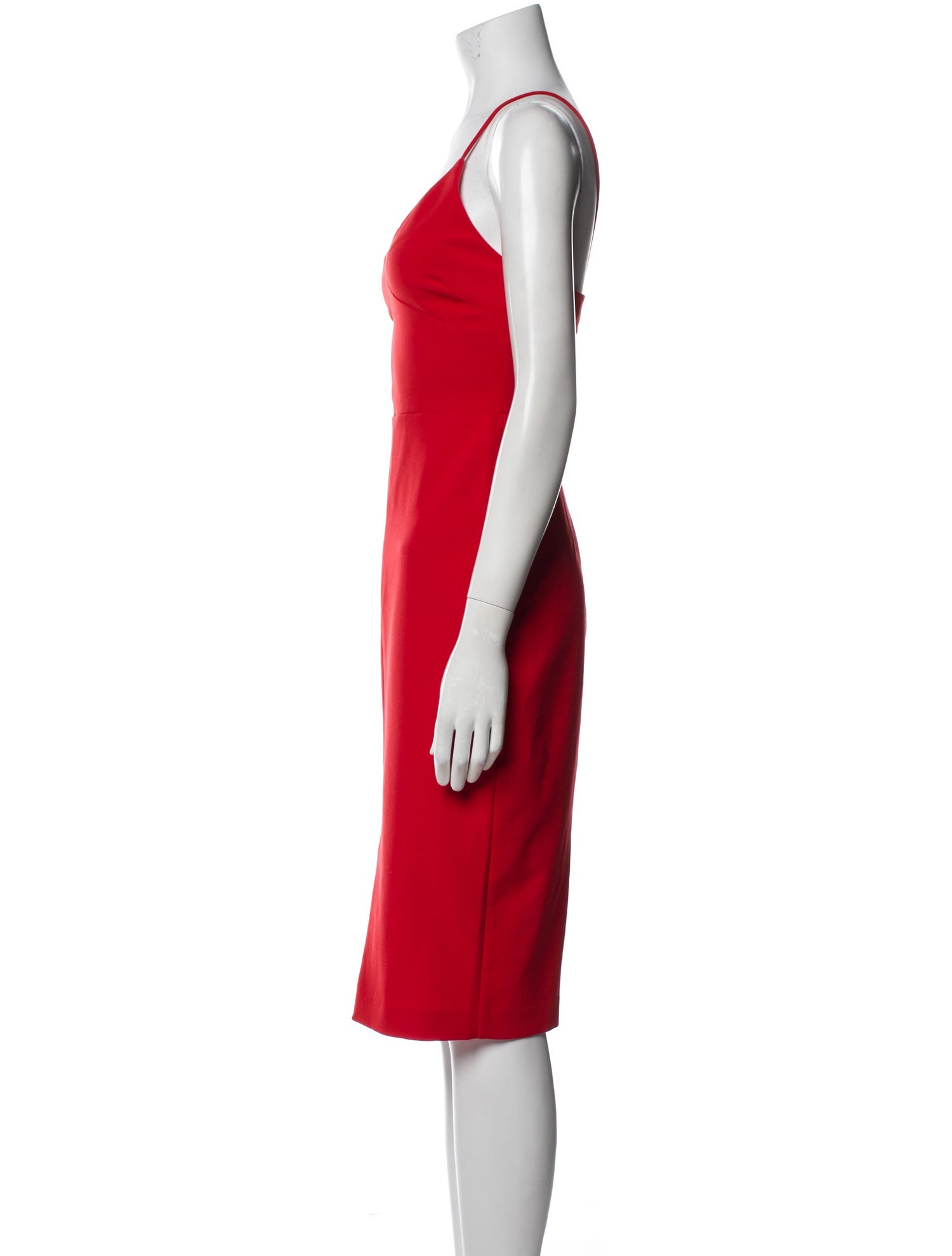 Likely V-Neck Knee-Length Dress