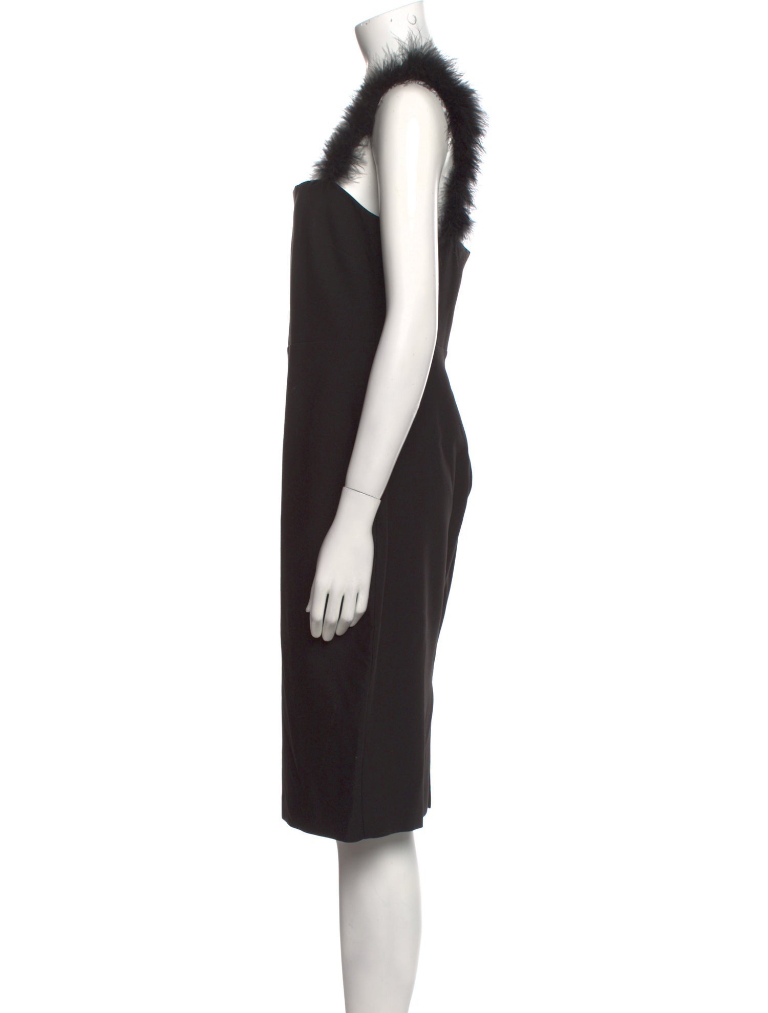 Likely Square Neckline Knee-Length Dress