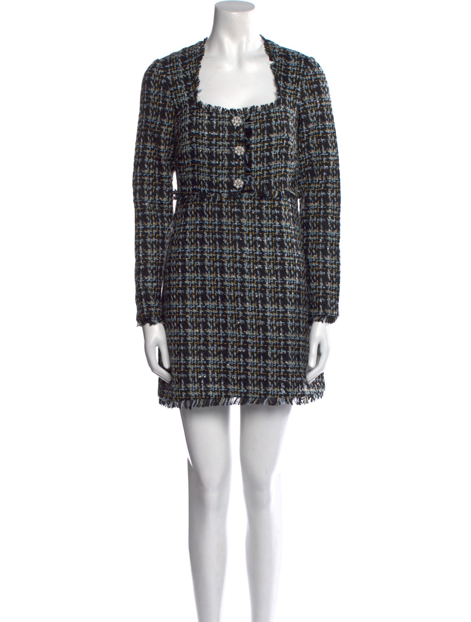 Likely Tweed Pattern Mini Dress w/ Tags