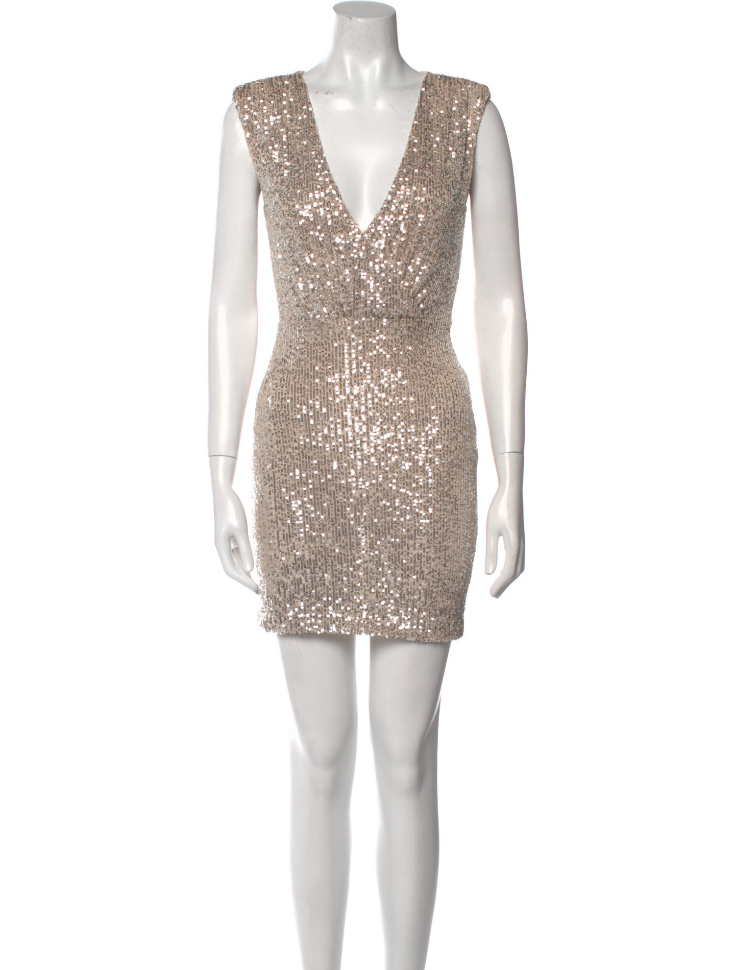 Likely V-Neck Mini Dress