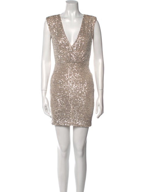 Likely V-Neck Mini Dress