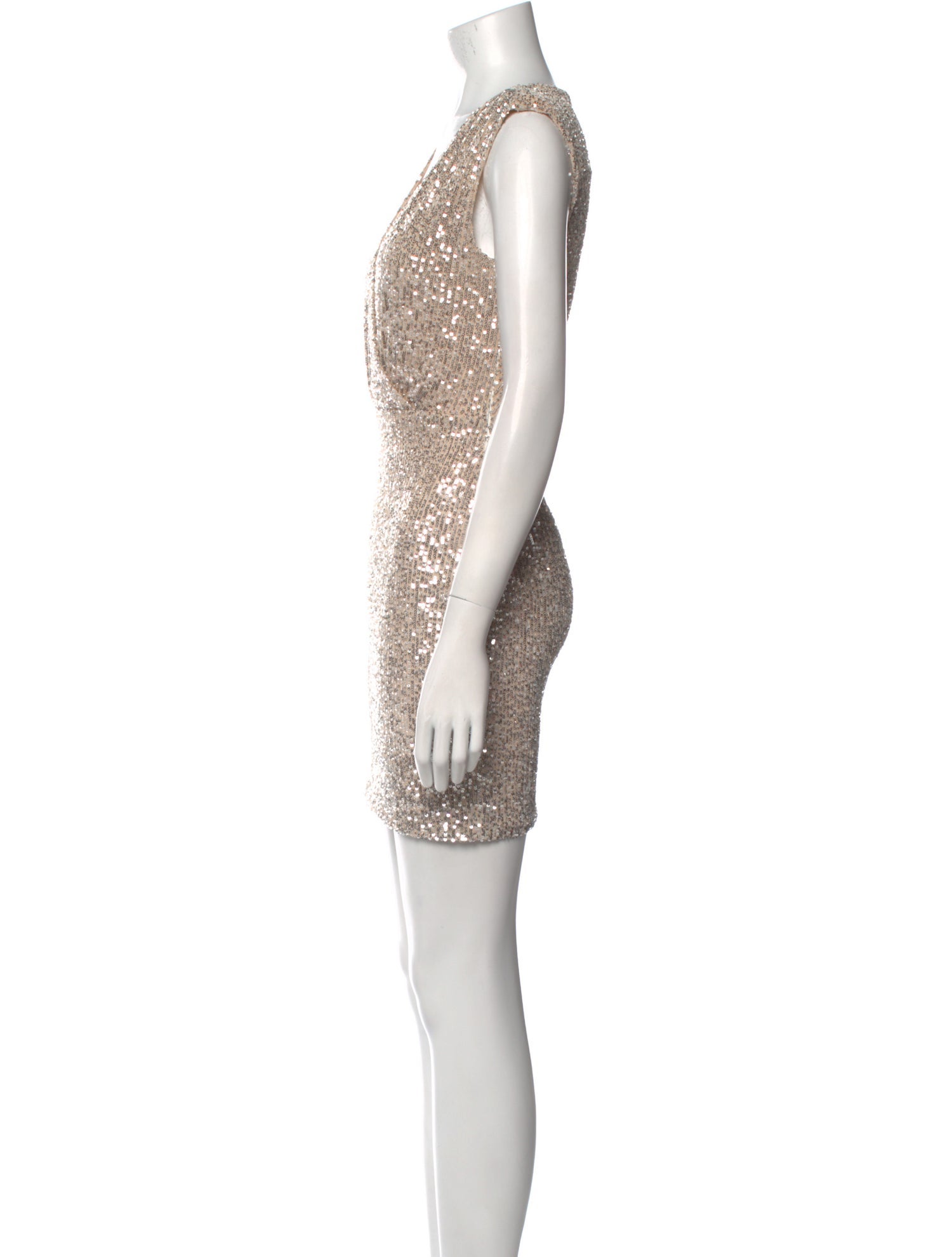 Likely V-Neck Mini Dress