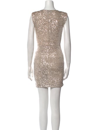 Likely V-Neck Mini Dress