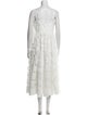 Likely Lace Pattern Long Dress