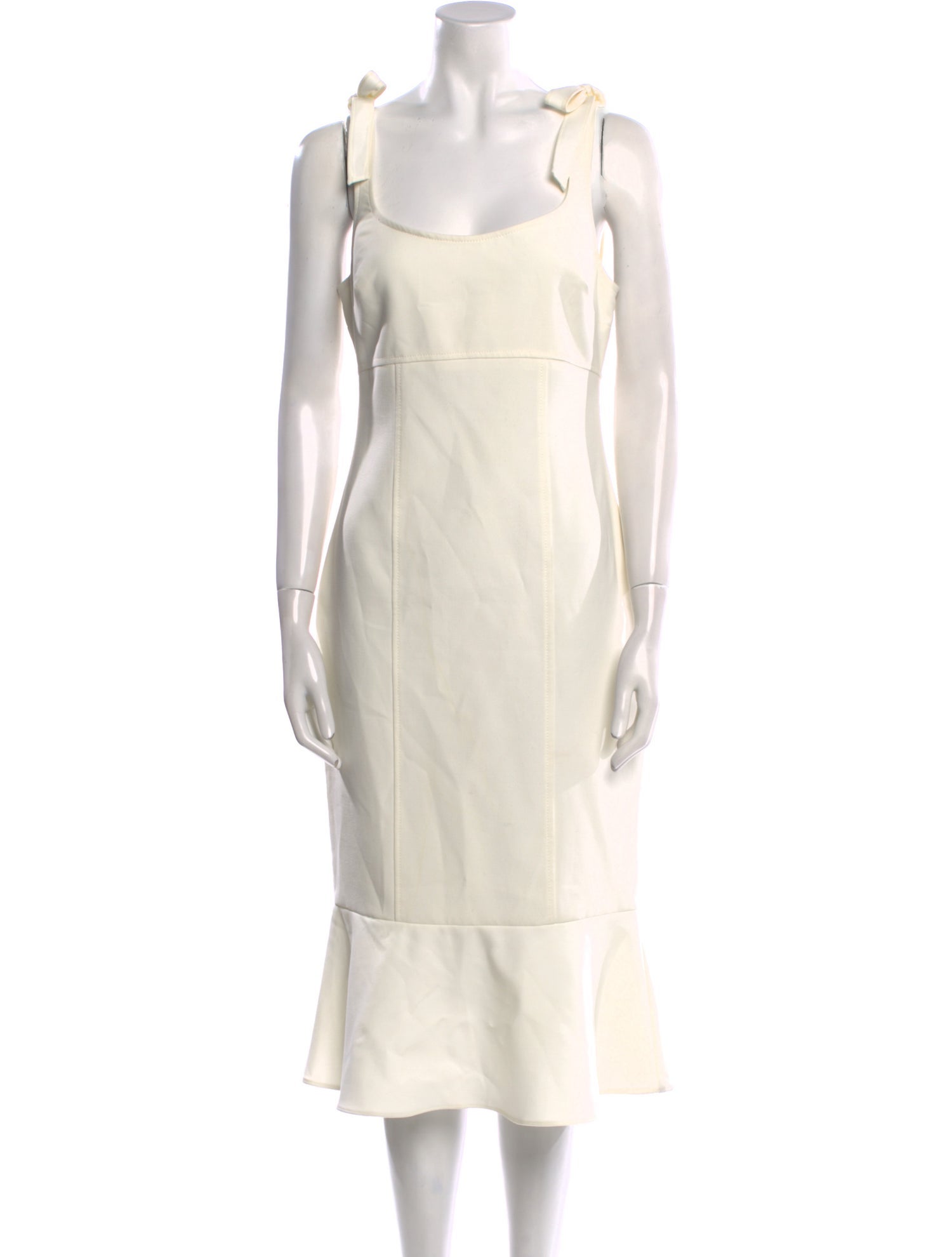 Likely Square Neckline Midi Length Dress