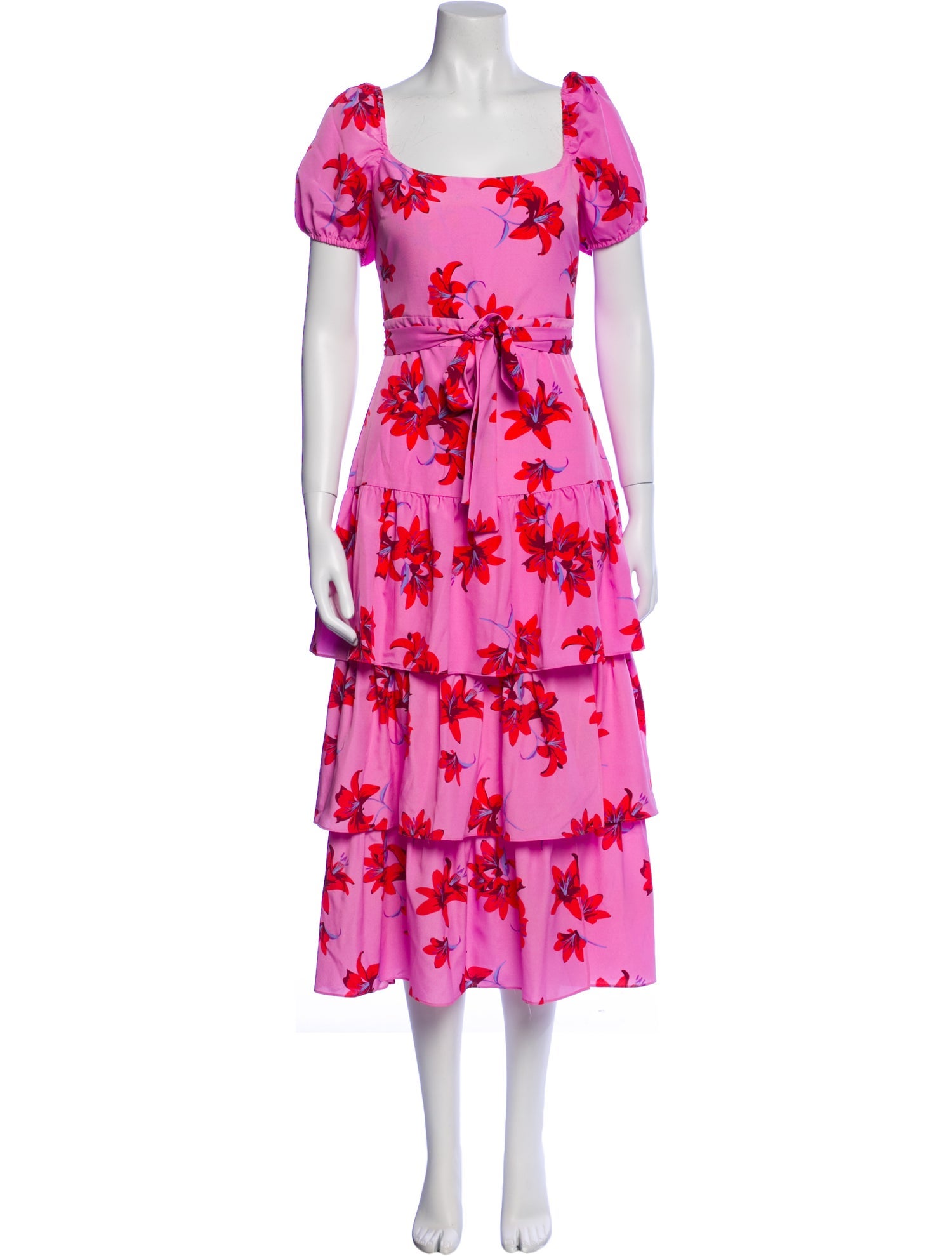 Likely Floral Print Long Dress