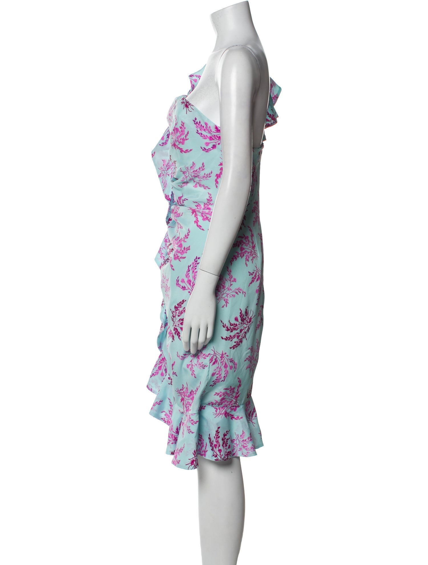 Likely Floral Print Midi Length Dress