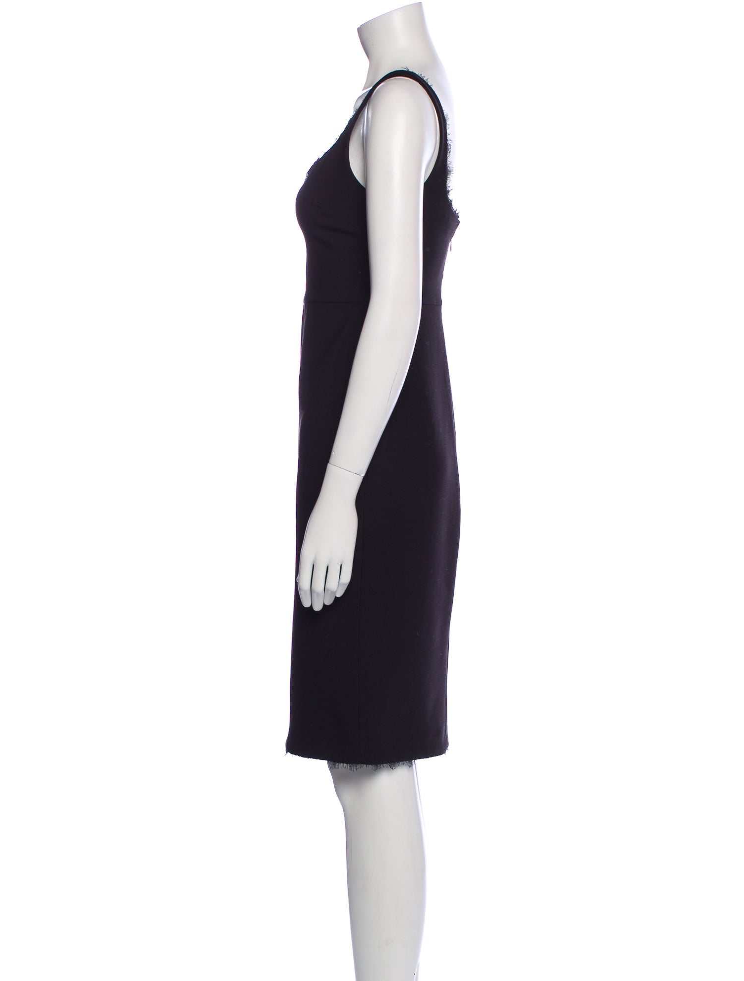 Likely V-Neck Knee-Length Dress
