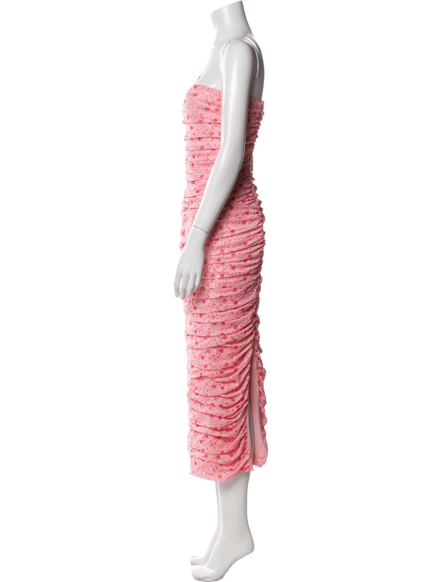 Likely Floral Print Midi Length Dress