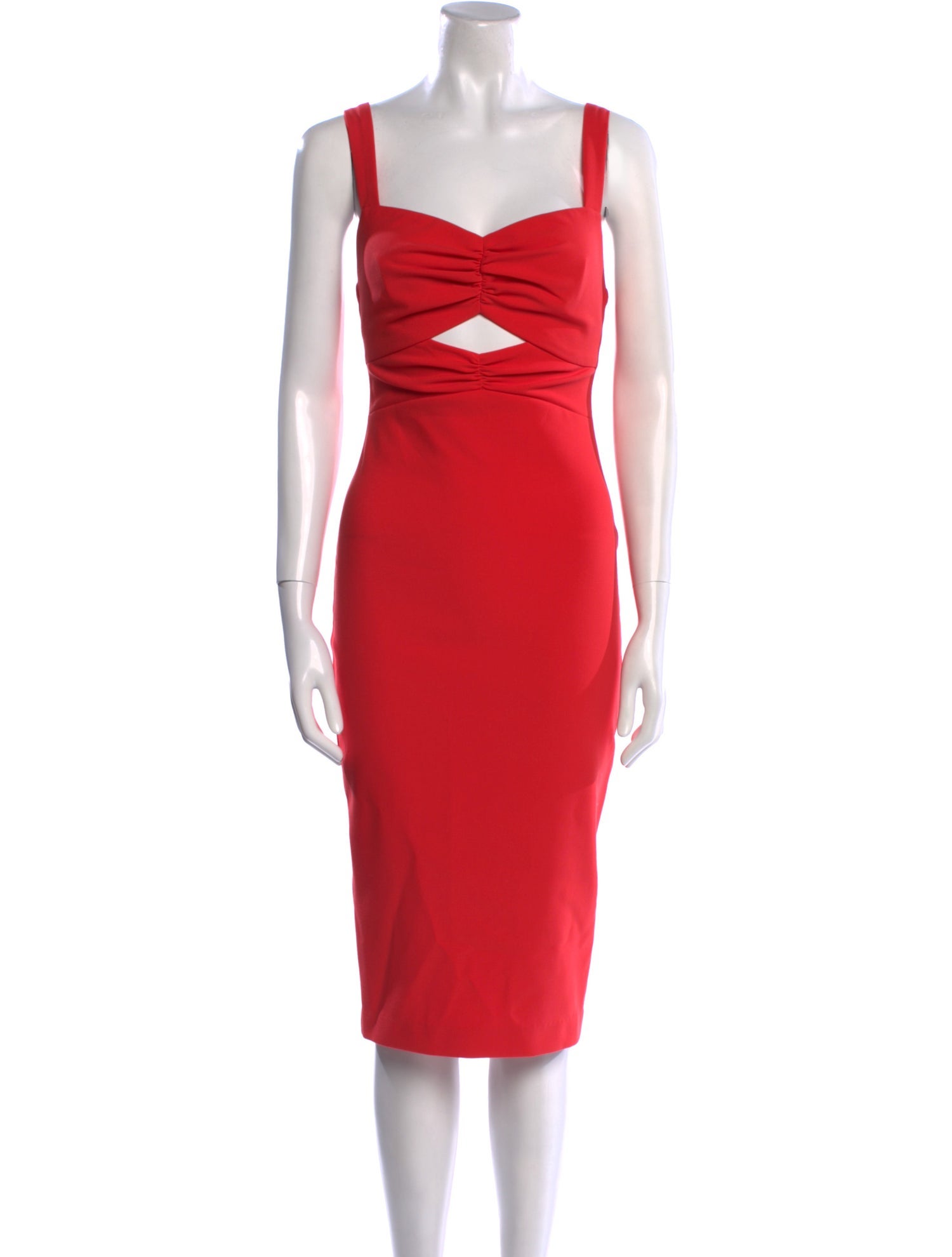 Likely Square Neckline Midi Length Dress