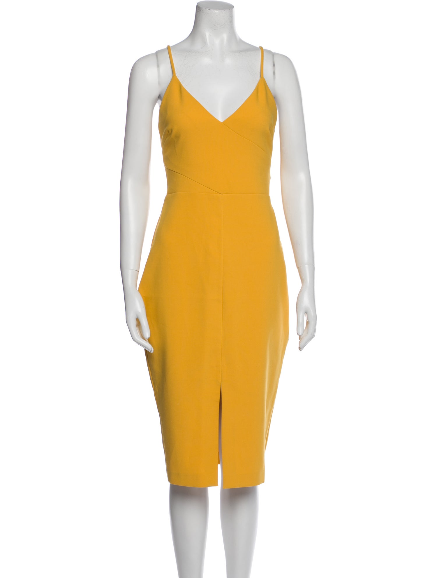 Likely V-Neck Midi Length Dress