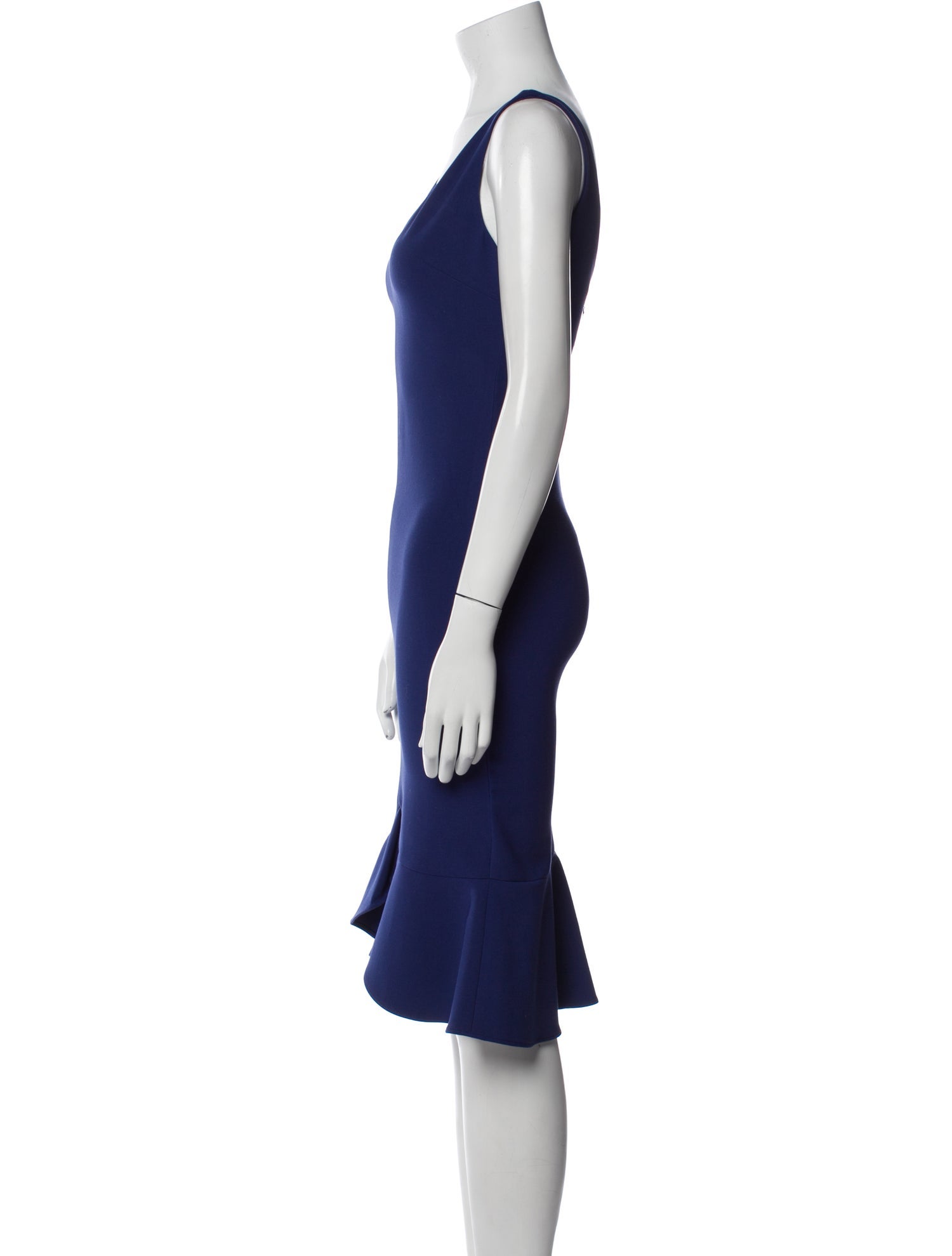 Likely V-Neck Midi Length Dress