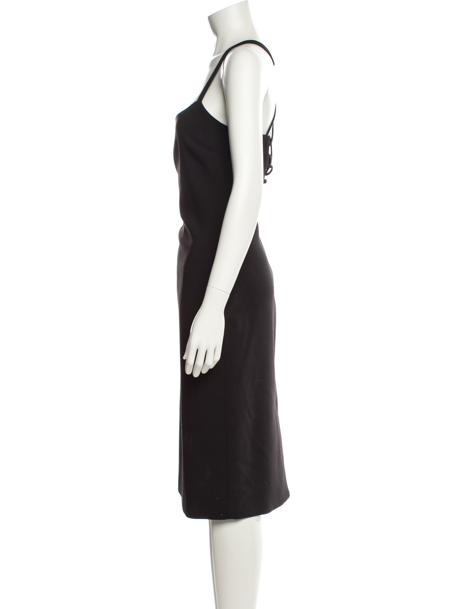 Likely Square Neckline Knee-Length Dress