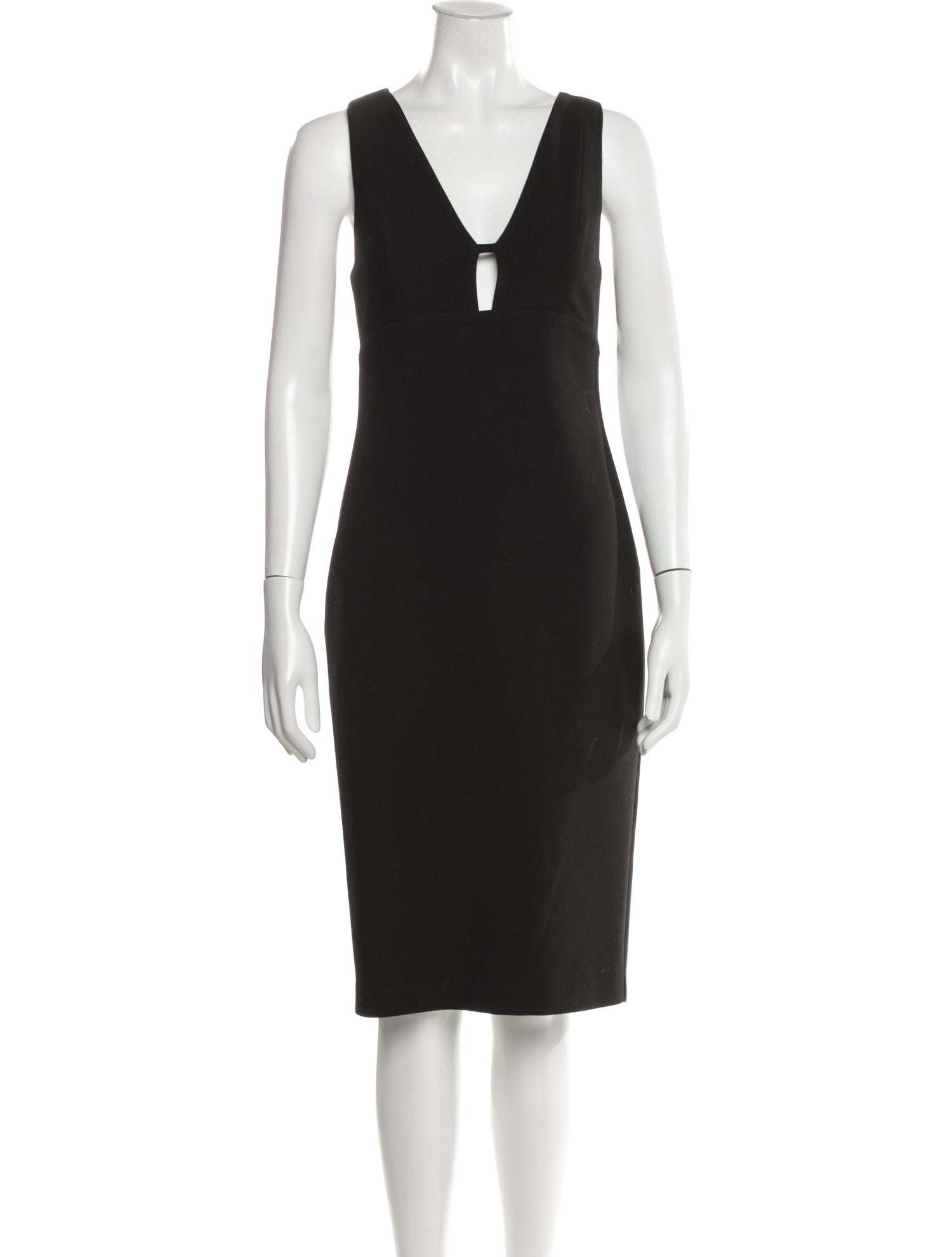 Likely V-Neck Midi Length Dress