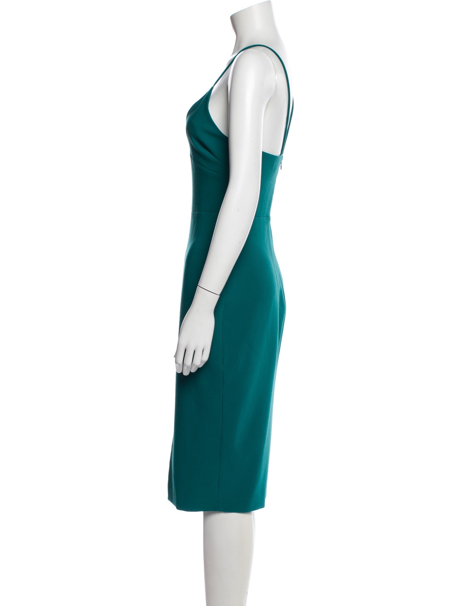 Likely V-Neck Midi Length Dress