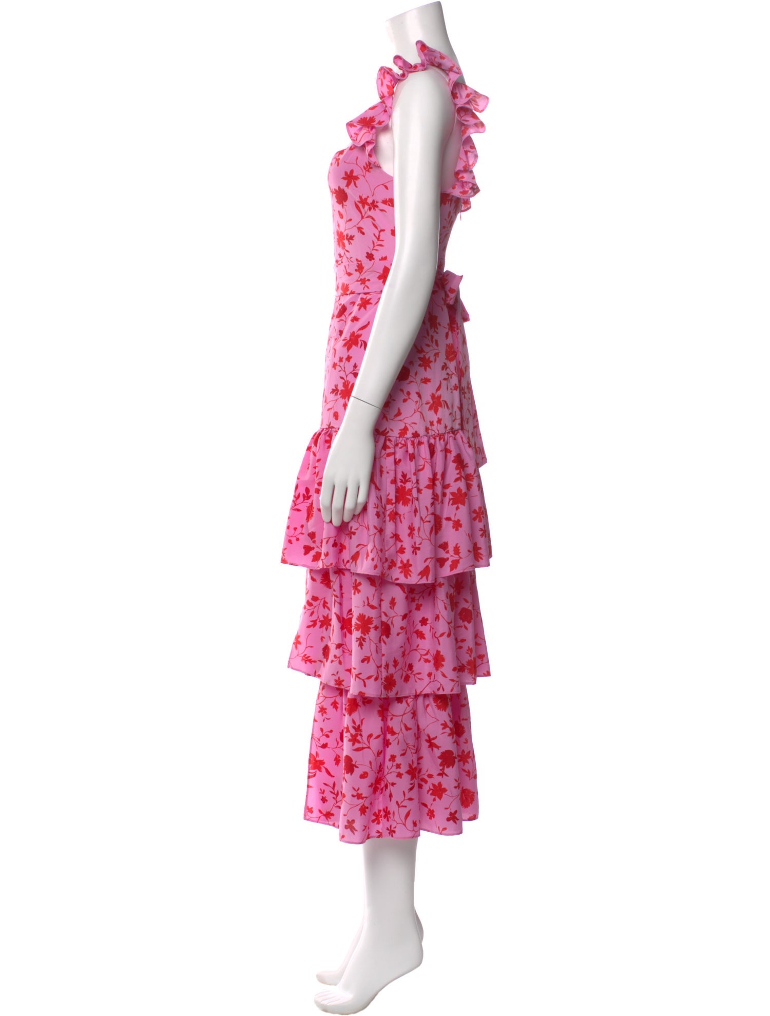 Likely Floral Print Long Dress