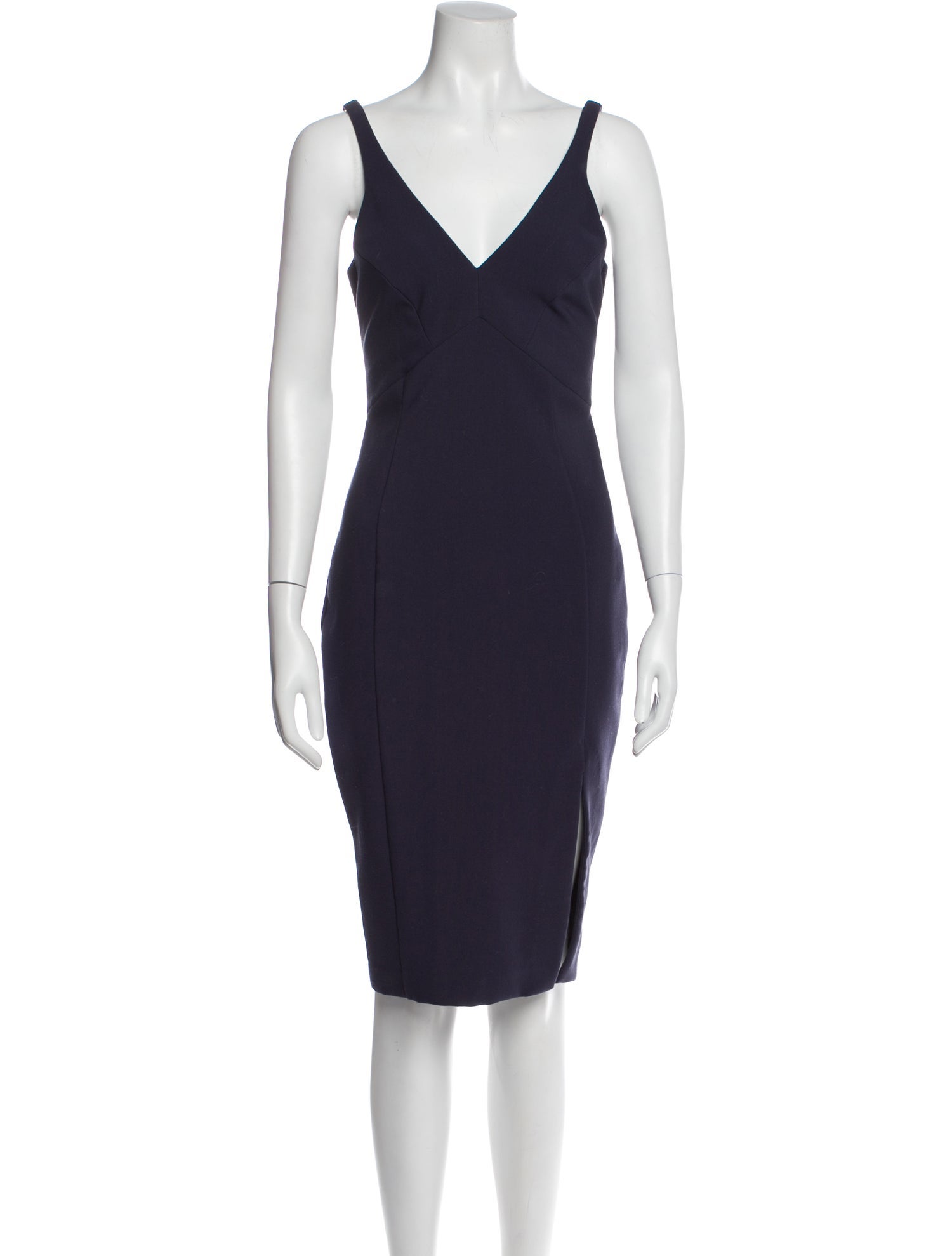 Likely V-Neck Knee-Length Dress