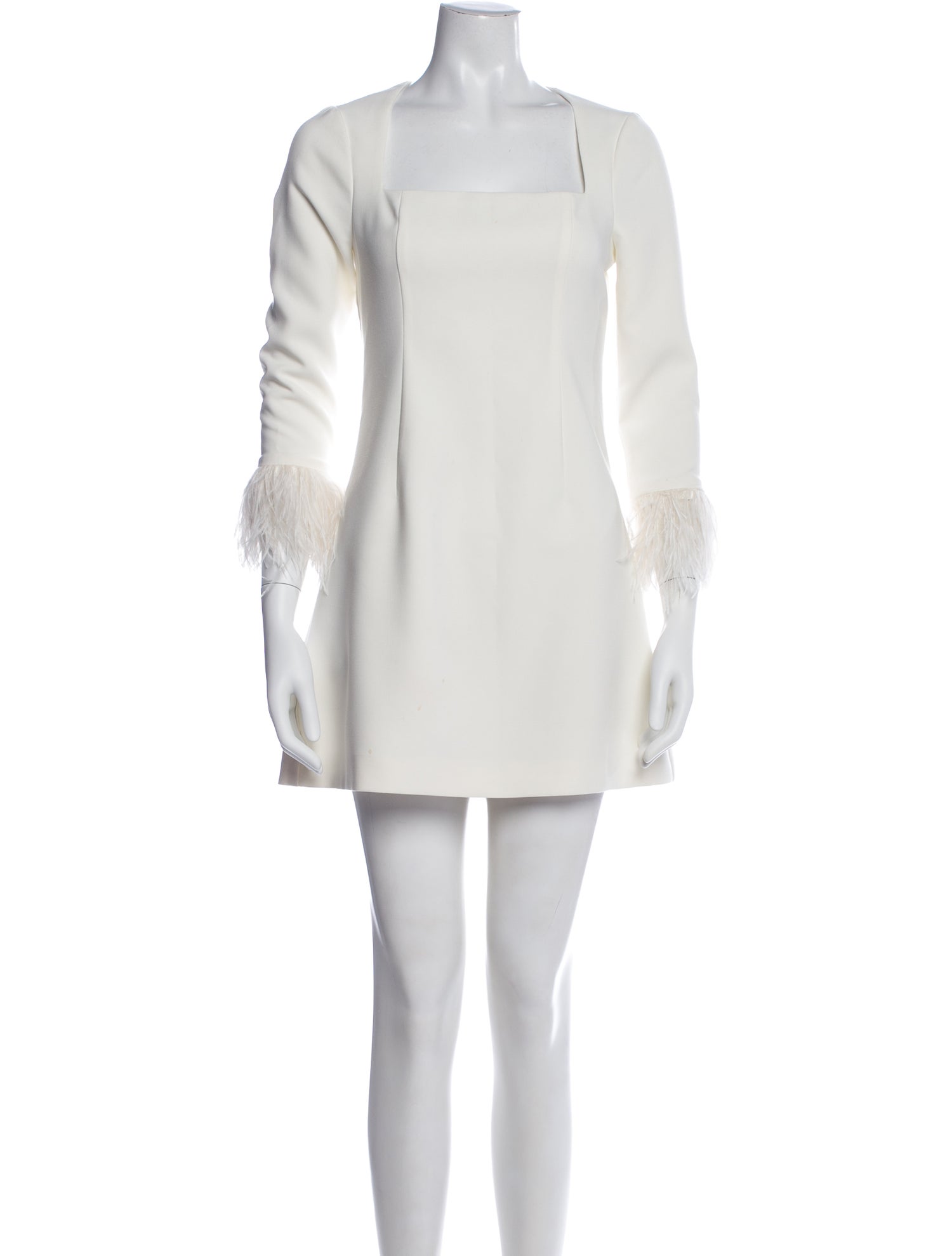 Likely Square Neckline Mini Dress