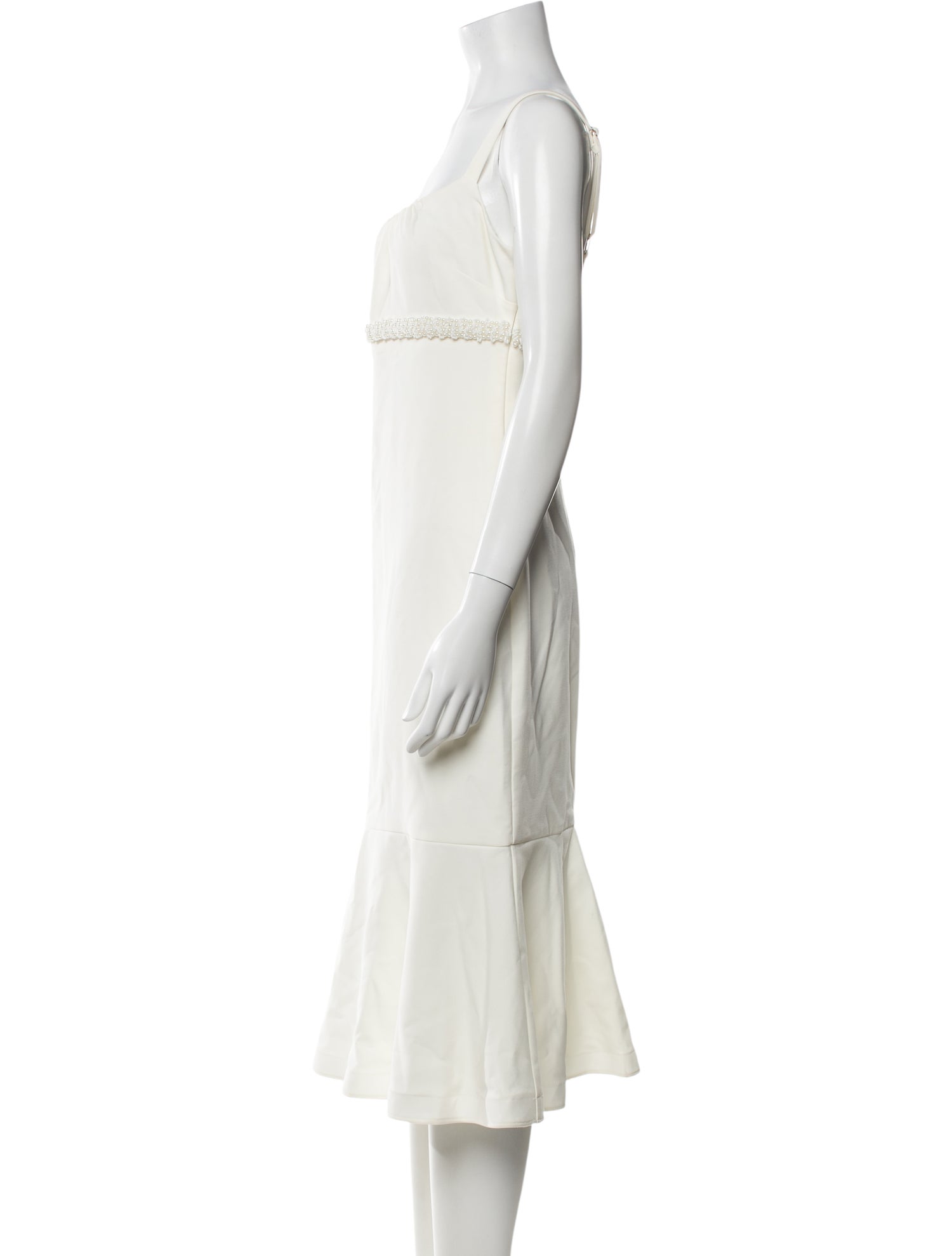 Likely Square Neckline Midi Length Dress